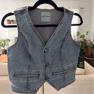 Denim Tank Top Vest